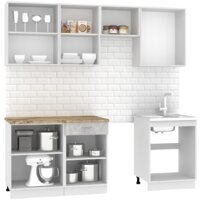 Готовая кухня Mio Tesoro Экстра-лайт 2.2 (ателье светлый/мадрид) - Превью изображения №2 — Интернет-магазин ПроЗаказ