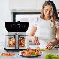 Аэрогриль (аэрофритюрница) Tesla Electronics AirCook Q70 XXL WiFi Pro - Превью изображения №7 — Интернет-магазин ПроЗаказ