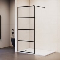 Душевая стенка RGW WA-019B 351001970-84 (черный/прозрачное стекло) - Превью изображения №3 — Интернет-магазин ПроЗаказ