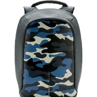 Городской рюкзак XD Design Bobby Compact (синий камуфляж) - Превью изображения №2 — Интернет-магазин ПроЗаказ