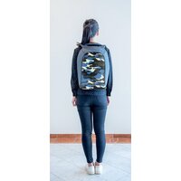 Городской рюкзак XD Design Bobby Compact (синий камуфляж) - Превью изображения №5 — Интернет-магазин ПроЗаказ