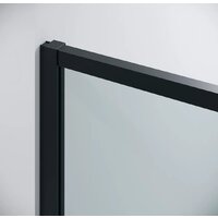 Душевая стенка Grossman Galaxy 80x195 200.K33.01.80.21.00 (черный матовый/стекло прозрачное) - Превью изображения №2 — Интернет-магазин ПроЗаказ