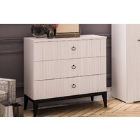 Комод Ангстрем Хилтон спальня ХТ-102.01 (Д) исп.26 (Д1, белый премиум) - Превью изображения №2 — Интернет-магазин ПроЗаказ