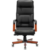 Офисное кресло Бюрократ T-9927WALNUT (черный) - Превью изображения №2 — Интернет-магазин ПроЗаказ