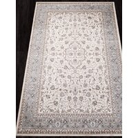 Ковер для жилой комнаты Merinos Valencia Deluxe F014-STAN-CREAM-L.BLUE (2х3) - Превью изображения №4 — Интернет-магазин ПроЗаказ