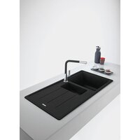 Кухонная мойка Franke Basis BFG 651-97 114.0693.554 (матовый черный) - Превью изображения №2 — Интернет-магазин ПроЗаказ