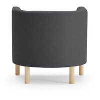 Интерьерное кресло Mio Tesoro Агата 351 (темно-серый 1173) - Превью изображения №13 — Интернет-магазин ПроЗаказ