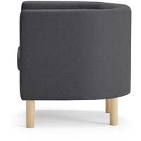 Интерьерное кресло Mio Tesoro Агата 351 (темно-серый 1173) - Превью изображения №12 — Интернет-магазин ПроЗаказ