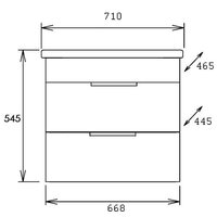  Onika Тумба под умывальник Легран 70.13 107048 - Превью изображения №3 — Интернет-магазин ПроЗаказ