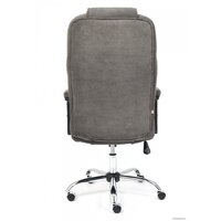 Офисное кресло TetChair Bergamo флок (хром/серый 29) - Превью изображения №5 — Интернет-магазин ПроЗаказ