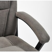 Офисное кресло TetChair Bergamo флок (хром/серый 29) - Превью изображения №9 — Интернет-магазин ПроЗаказ