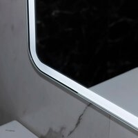  Пекам Зеркало Marta 1 80x60 marta1-80x60sp (с подсветкой, подогревом и сенсором на прикосновение) - Превью изображения №4 — Интернет-магазин ПроЗаказ