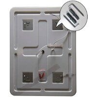  Пекам Зеркало Marta 1 80x60 marta1-80x60sp (с подсветкой, подогревом и сенсором на прикосновение) - Превью изображения №2 — Интернет-магазин ПроЗаказ