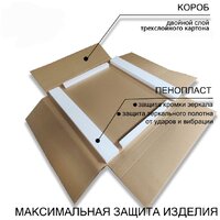  Пекам Зеркало Marta 1 80x60 marta1-80x60sp (с подсветкой, подогревом и сенсором на прикосновение) - Превью изображения №14 — Интернет-магазин ПроЗаказ