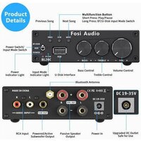 Усилитель мощности Fosi Audio BL20C (24V) - Превью изображения №2 — Интернет-магазин ПроЗаказ