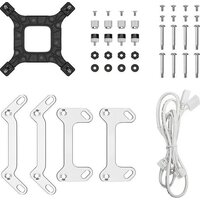 Система жидкостного охлаждения для процессора DeepCool LM240 WH R-LM240-WHDMMC-1 - Превью изображения №5 — Интернет-магазин ПроЗаказ