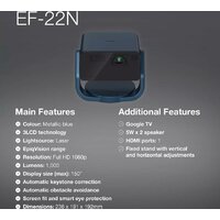 Проектор Epson EF-22N - Превью изображения №6 — Интернет-магазин ПроЗаказ