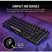 Клавиатура Corsair K65 Pro Mini (Corsair OPX, нет кириллицы) - Превью изображения №12 — Интернет-магазин ПроЗаказ