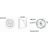 IP-камера Hikvision DS-2CD1363G2-LIU (2.8 мм) - Превью изображения №4 — Интернет-магазин ПроЗаказ