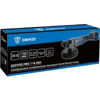 Полировальная машина Deko KDCP20 PRO 081-1028 (с 1-им АКБ) - Превью изображения №6 — Интернет-магазин ПроЗаказ