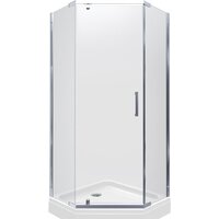 Душевой уголок Triton Дека 100x100 (хром, с поддоном) - Превью изображения №1 — Интернет-магазин ПроЗаказ