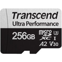 Карта памяти Transcend microSDXC 340S 256GB (с адаптером) - Превью изображения №2 — Интернет-магазин ПроЗаказ