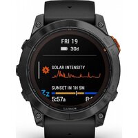 Умные часы Garmin Fenix 7 Pro Solar (сланцево-серый/черный) - Превью изображения №2 — Интернет-магазин ПроЗаказ