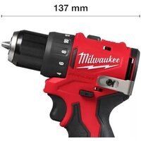 Дрель-шуруповерт Milwaukee M12 BLDDRC-402C 4933499688 (с 2-мя АКБ, кейс) - Превью изображения №2 — Интернет-магазин ПроЗаказ
