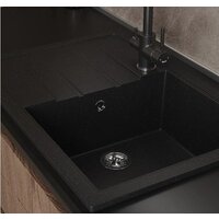 Кухонная мойка Teymi Hanna 75x50 T120113 (черный матовый) - Превью изображения №6 — Интернет-магазин ПроЗаказ