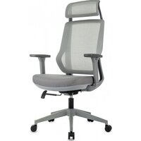 Офисное кресло Бюрократ MC-G411N-H (серый) - Превью изображения №3 — Интернет-магазин ПроЗаказ