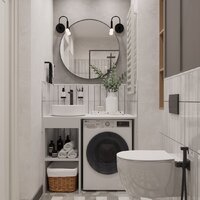  ЗОВ Тумба под умывальник Стамбул 100 S100LWP0LWPWM (белый) - Превью изображения №2 — Интернет-магазин ПроЗаказ