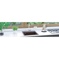 Кухонная мойка Aquasanita Tesa SQT100W (beige 110) - Превью изображения №16 — Интернет-магазин ПроЗаказ