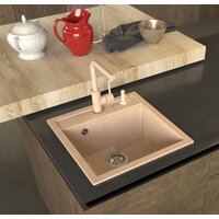 Кухонная мойка Aquasanita Tesa SQT100W (beige 110) - Превью изображения №11 — Интернет-магазин ПроЗаказ