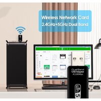 Wi-Fi адаптер USBTOP Dual Band USB Adapter AC1200 Mbps - Превью изображения №4 — Интернет-магазин ПроЗаказ
