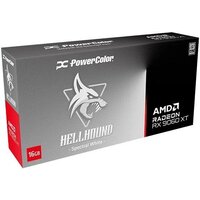 Видеокарта PowerColor Hellhound Spectral White AMD Radeon RX 9060 XT 16GB GDDR6 RX9060XT 16G-L/OC/WHITE - Превью изображения №8 — Интернет-магазин ПроЗаказ