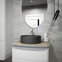 Умывальник Teymi Lina S D40 T50192 (черный матовый) - Превью изображения №8 — Интернет-магазин ПроЗаказ