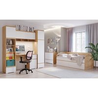 Антресоль Памир Гретта 1200 (крафт золотой/белый) - Превью изображения №4 — Интернет-магазин ПроЗаказ