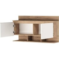 Антресоль Памир Гретта 1200 (крафт золотой/белый) - Превью изображения №2 — Интернет-магазин ПроЗаказ