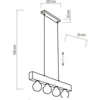 Подвесная люстра TK Lighting TKP2668 - Превью изображения №2 — Интернет-магазин ПроЗаказ