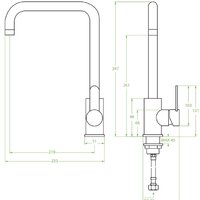 Смеситель Laveo Bona BAB 265D - Превью изображения №2 — Интернет-магазин ПроЗаказ