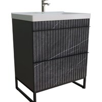 Mixline Тумба под умывальник Окленд 70 551729 (графит мрамор)