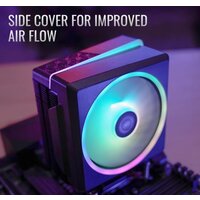 Кулер для процессора AeroCool Cylon 4F WH ARGB PWM 4P - Превью изображения №5 — Интернет-магазин ПроЗаказ