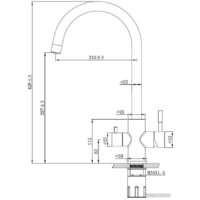 Смеситель Esko K22 B - Превью изображения №3 — Интернет-магазин ПроЗаказ