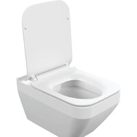 Унитаз подвесной Cersanit Crea Square Clean On DPL EO Slim A63115 - Превью изображения №3 — Интернет-магазин ПроЗаказ