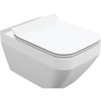 Унитаз подвесной Cersanit Crea Square Clean On DPL EO Slim A63115 - Превью изображения №1 — Интернет-магазин ПроЗаказ