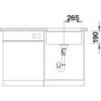Кухонная мойка Blanco Subline 500-U Coloured Components 527798 (серый камень) - Превью изображения №11 — Интернет-магазин ПроЗаказ