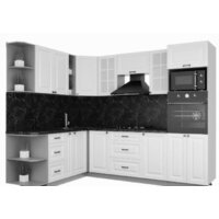 Интерлиния Мила Деко 1.88x2.6 правая (белый-белый-кастилло темный)