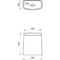 Унитаз напольный Santeri Грация 1P2103S0000BF - Превью изображения №24 — Интернет-магазин ПроЗаказ