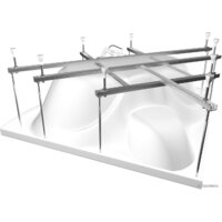 Ванна Triton Сабина 160x160 (с каркасом) - Превью изображения №3 — Интернет-магазин ПроЗаказ