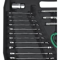 Универсальный набор инструментов БелАК Хром БАК.07073 (121 предмет) - Превью изображения №3 — Интернет-магазин ПроЗаказ